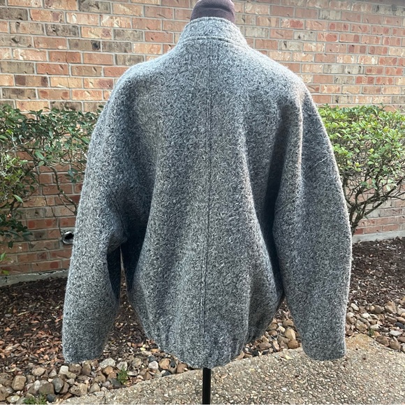 NWT ZARA TEXTURED OVERSIZED BOMBER JACKET S-M - Picture 5 of 8